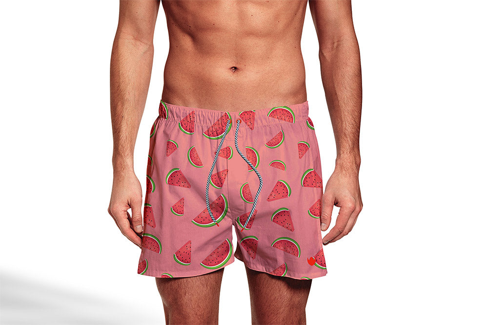 Shorts Regular Estampada Melancia Floriant
