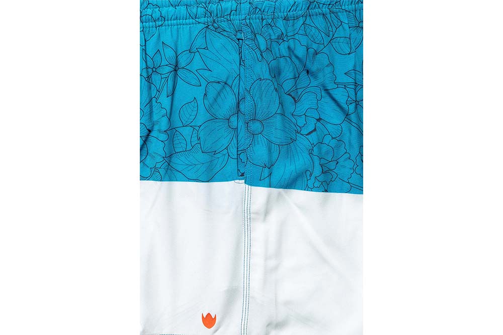 Shorts Regular Estampada Listra Floral Floriant