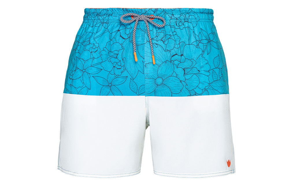 Shorts Regular Estampada Listra Floral Floriant