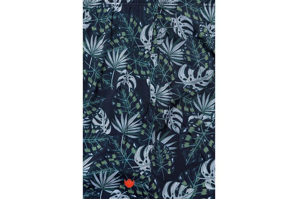 Shorts Regular Estampada Floresta Floriant