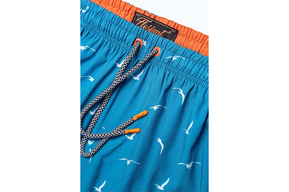 Shorts Regular Estampada Gaivota Floriant