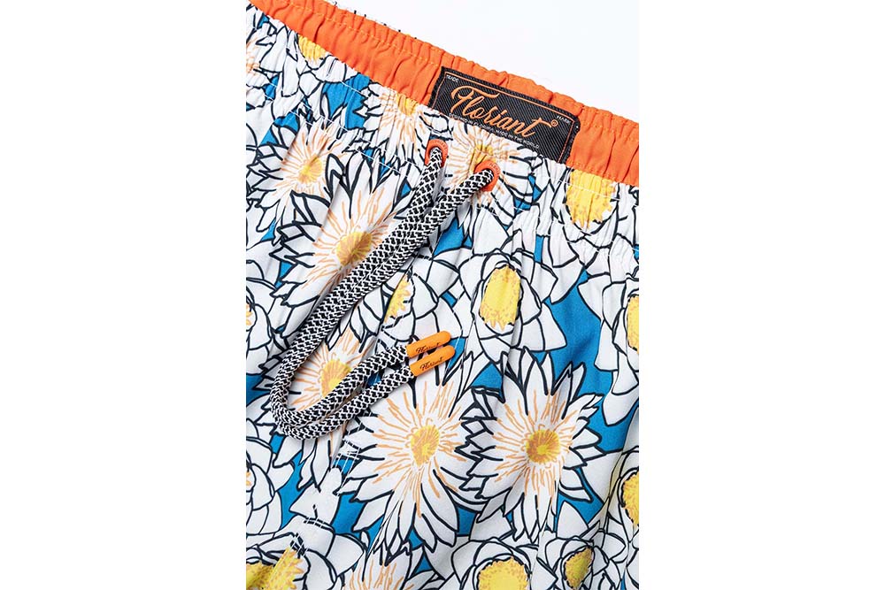 Shorts Regular Estampada Margaridas Floriant