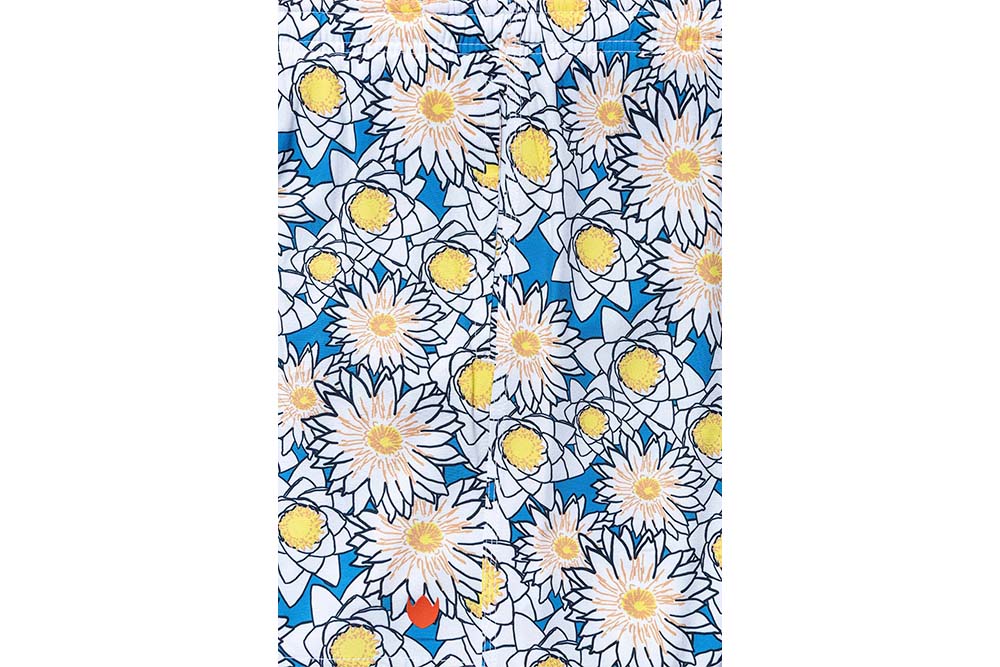 Shorts Regular Estampada Margaridas Floriant
