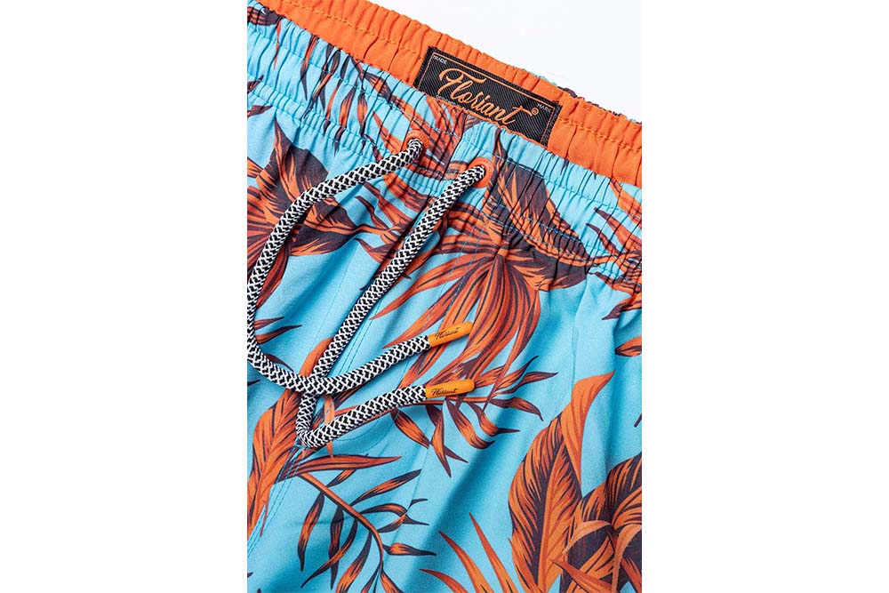 Shorts Regular Estampada Outono Floriant