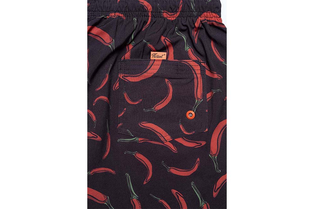 Shorts Regular Estampada Pimenta Floriant