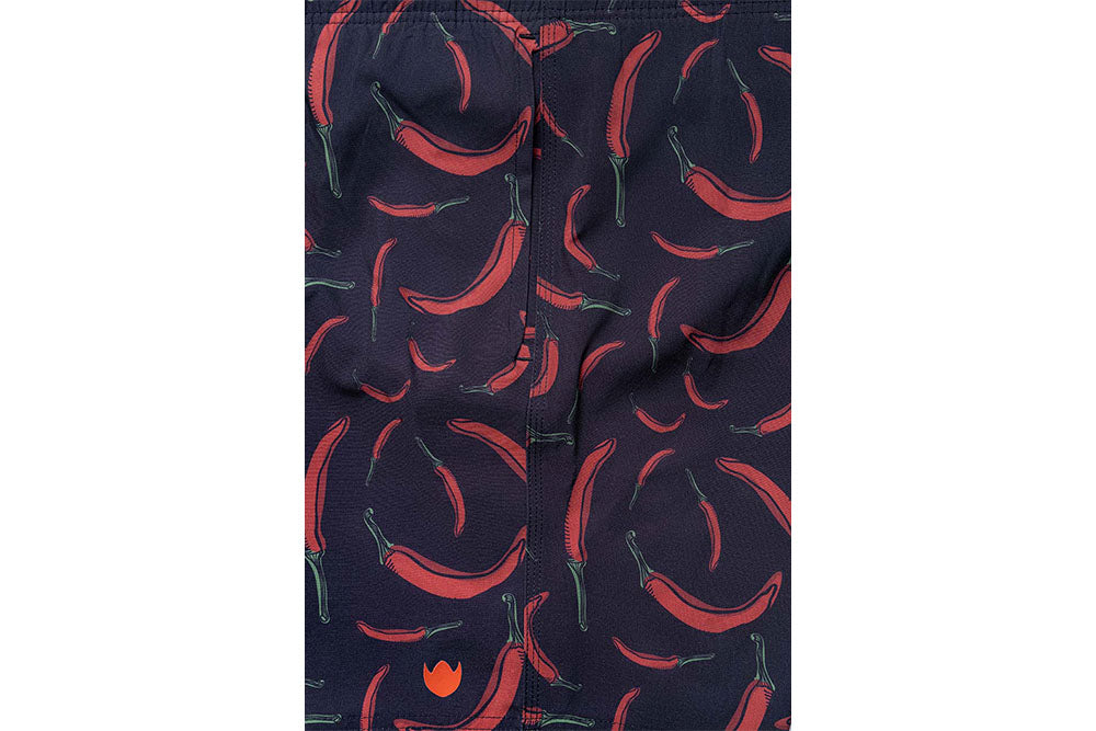 Shorts Regular Estampada Pimenta Floriant