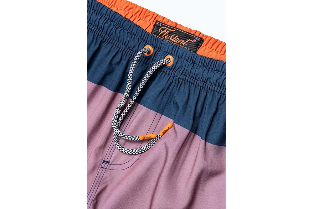 Shorts Regular Estampada Tri-Color Listra Floriant