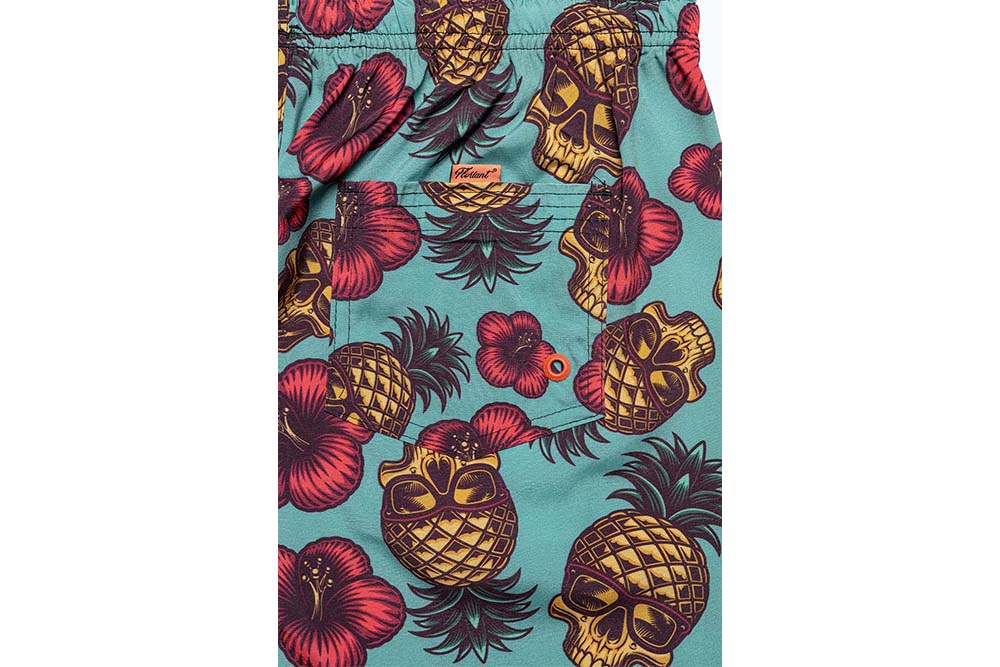 Shorts Regular Estampada Tropical Floriant