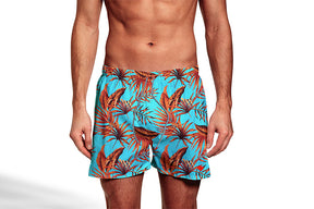 Shorts Regular Estampada Outono Floriant