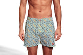Shorts Regular Estampada Skull Surf Floriant