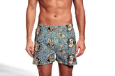 Shorts Regular Estampada Navegaçao Floriant