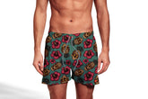 Shorts Regular Estampada Tropical Floriant