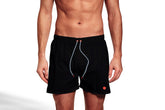 Shorts Regular Liso Negrito Floriant