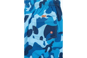 Shorts Regular Camuflado Azul Floriant