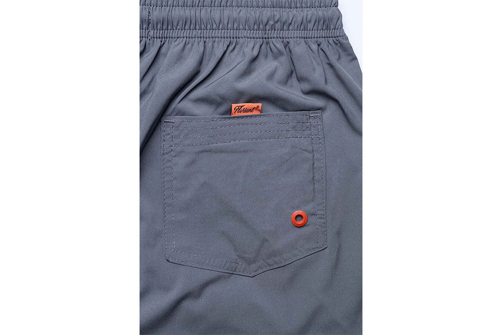 Shorts Regular Liso Chumbo Floriant
