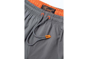 Shorts Regular Liso Chumbo Floriant