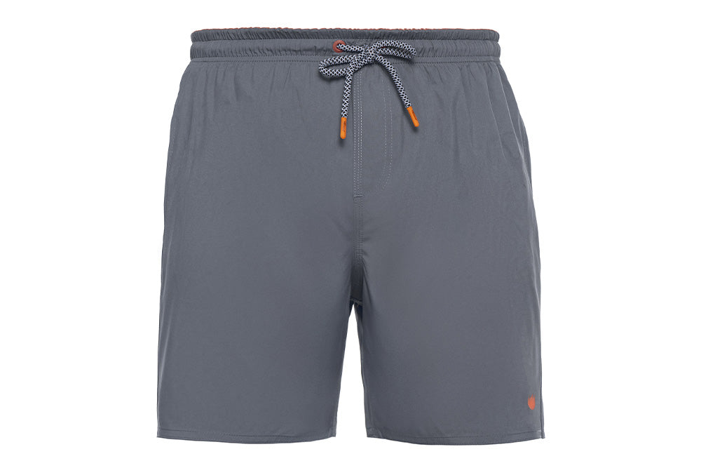 Shorts Regular Liso Chumbo Floriant