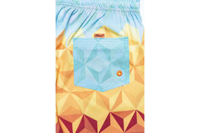 Shorts Regular Estampada Espelho Floriant