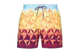Shorts Regular Estampada Espelho Floriant