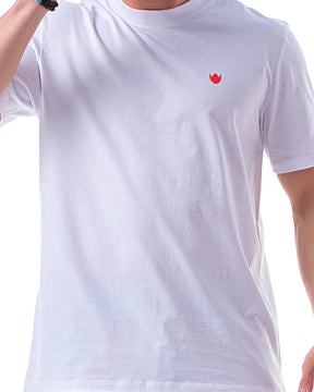 Camiseta Manga Curta Flamingo Floriant