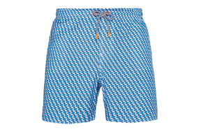 Shorts Regular Estampada Geometrico Floriant