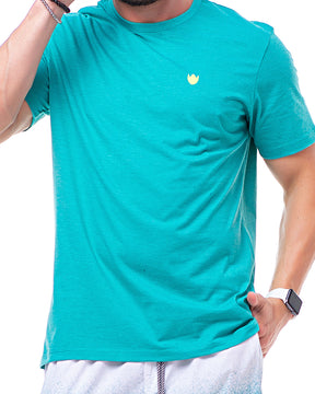 Camiseta Manga Curta Lettering Floriant