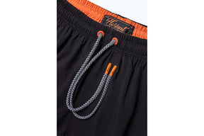 Shorts Regular Liso Negrito Floriant