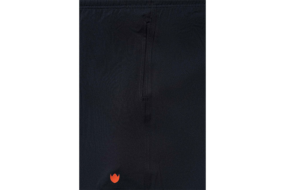 Shorts Regular Liso Negrito Floriant