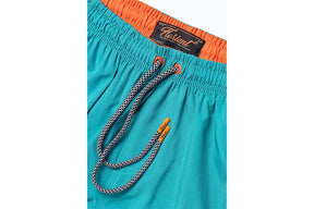 Shorts Regular Liso Verde Pacific Floriant