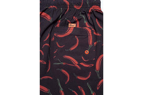 Shorts Regular Estampada Pimenta Floriant